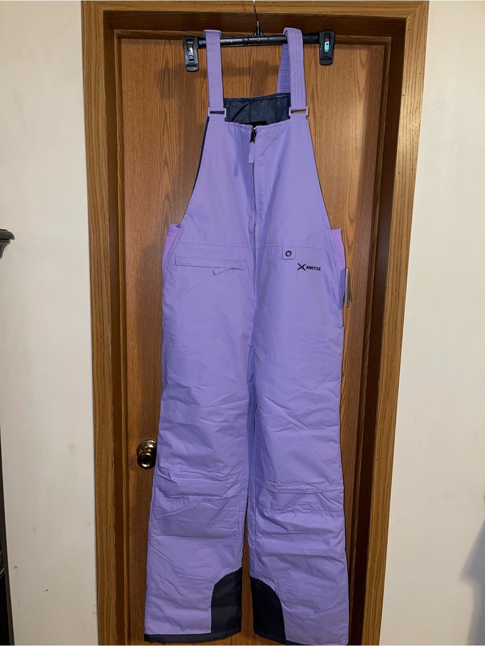 Arctix Lilac Kids Snow Bib Overalls